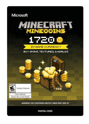 Minecraft MineCoins – 1720 Gavekort
